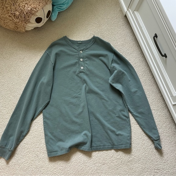 teal green long sleeve brandy melville sweater - Picture 1 of 2